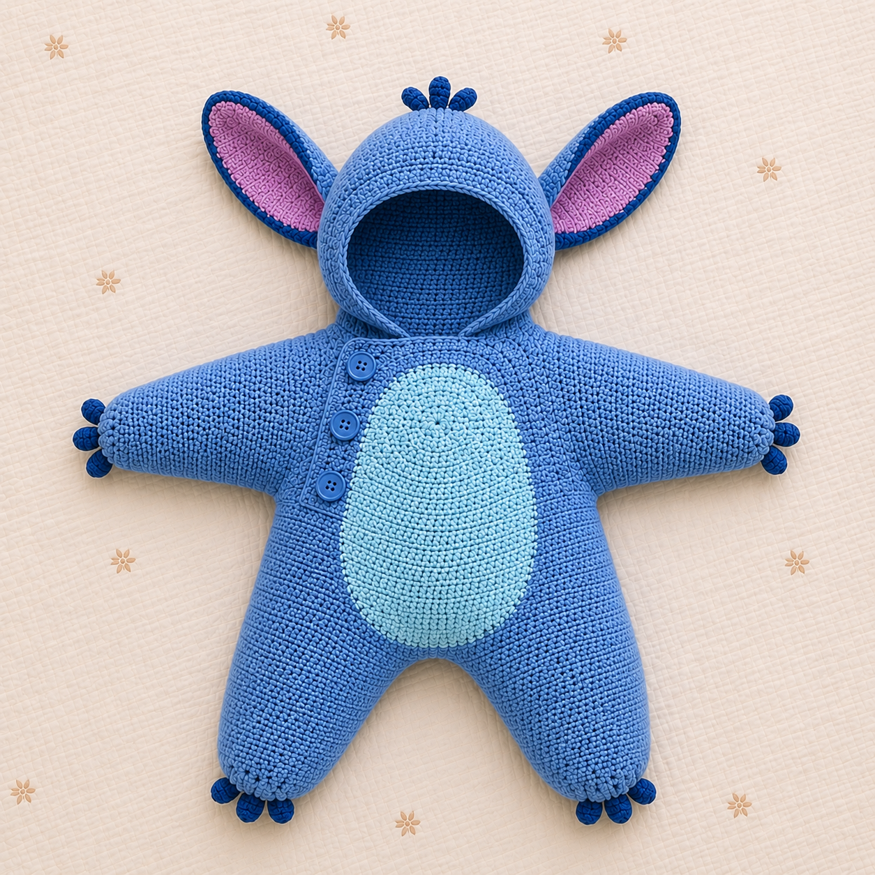 StarSuit™ Crochet Baby Snuggle Suit