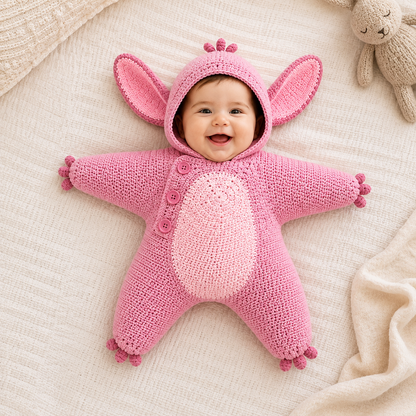 StarSuit™ Crochet Baby Snuggle Suit